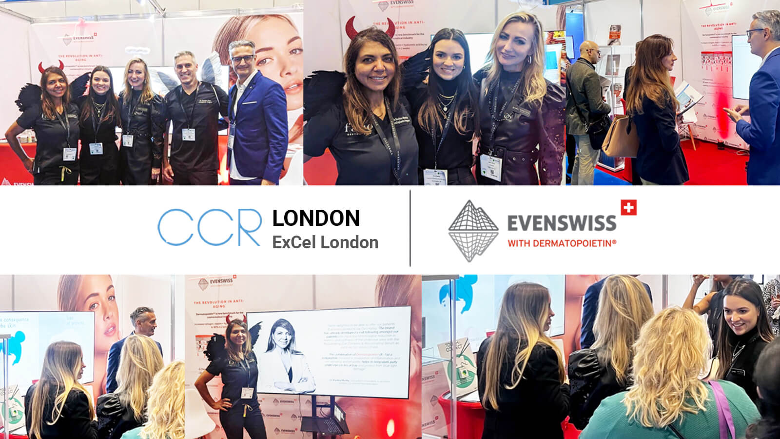 Evenswiss was present last week at CCR London